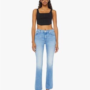 MOTHER weekeneer Light Blue Women's High-Rise Flare Jeans